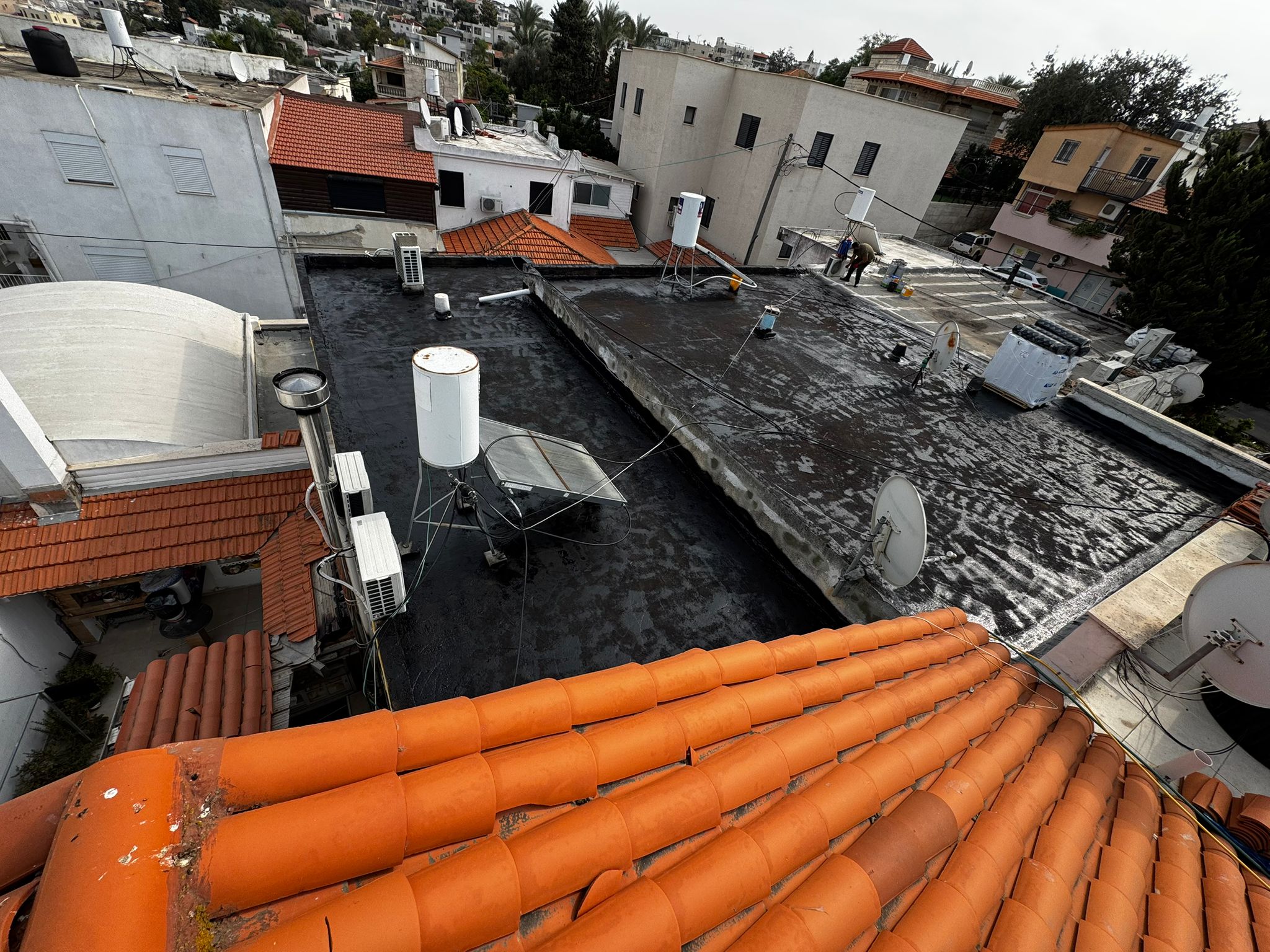 הפריימר לאחר ייבוש