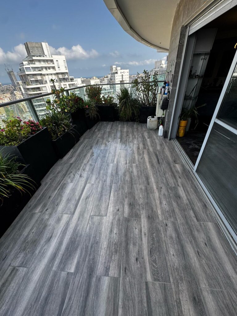 איטום מרפסת בחולון - הגג מושלם