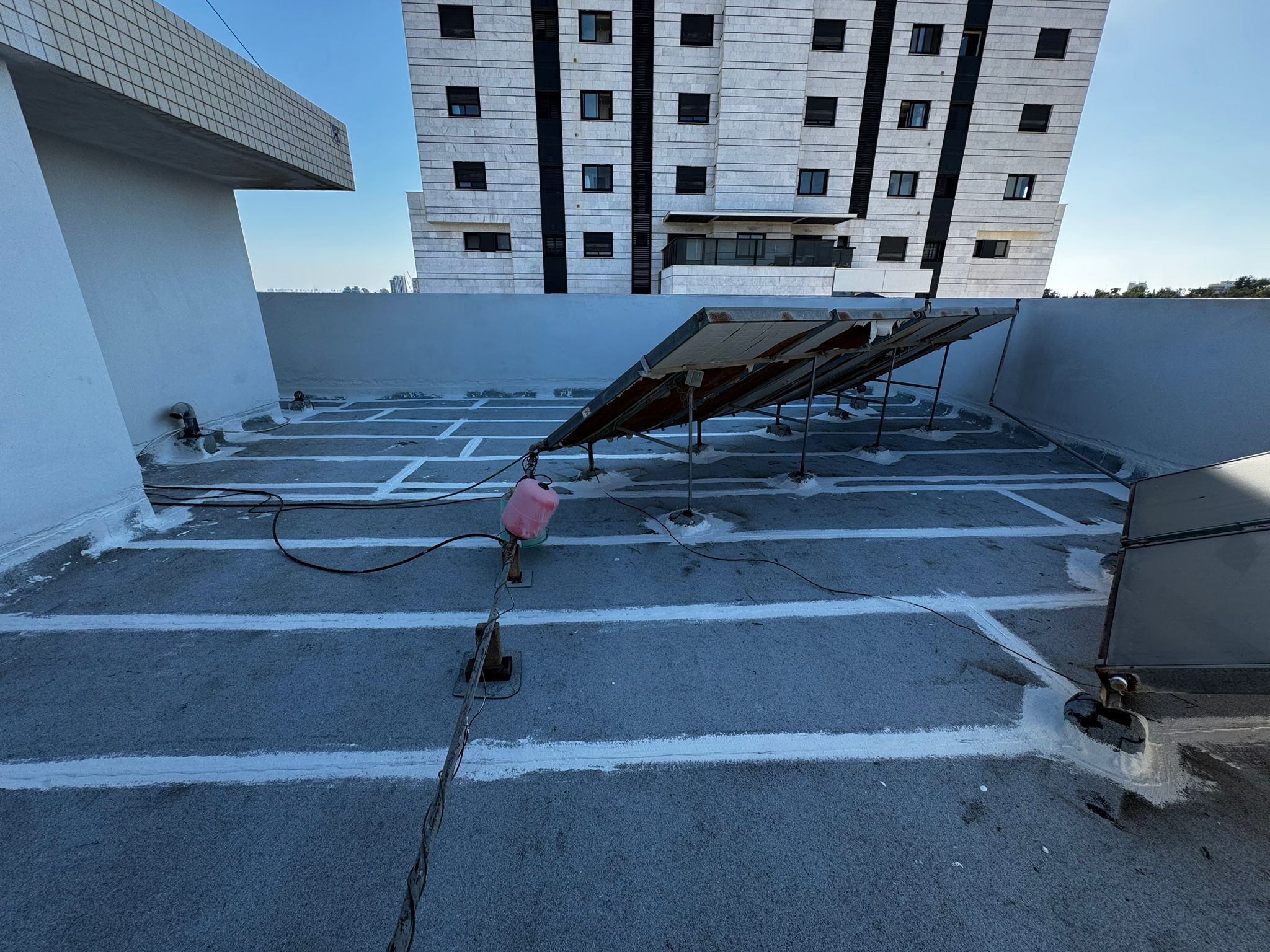 איטום גגות בהוד השרון – תוצאה סופית