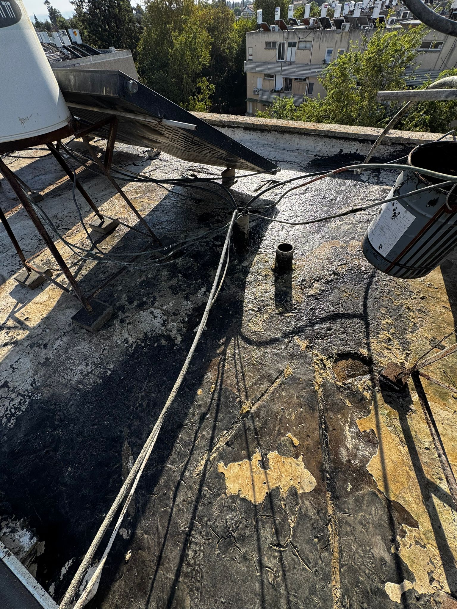 כשלי איטום סביב נקודת ניקוז